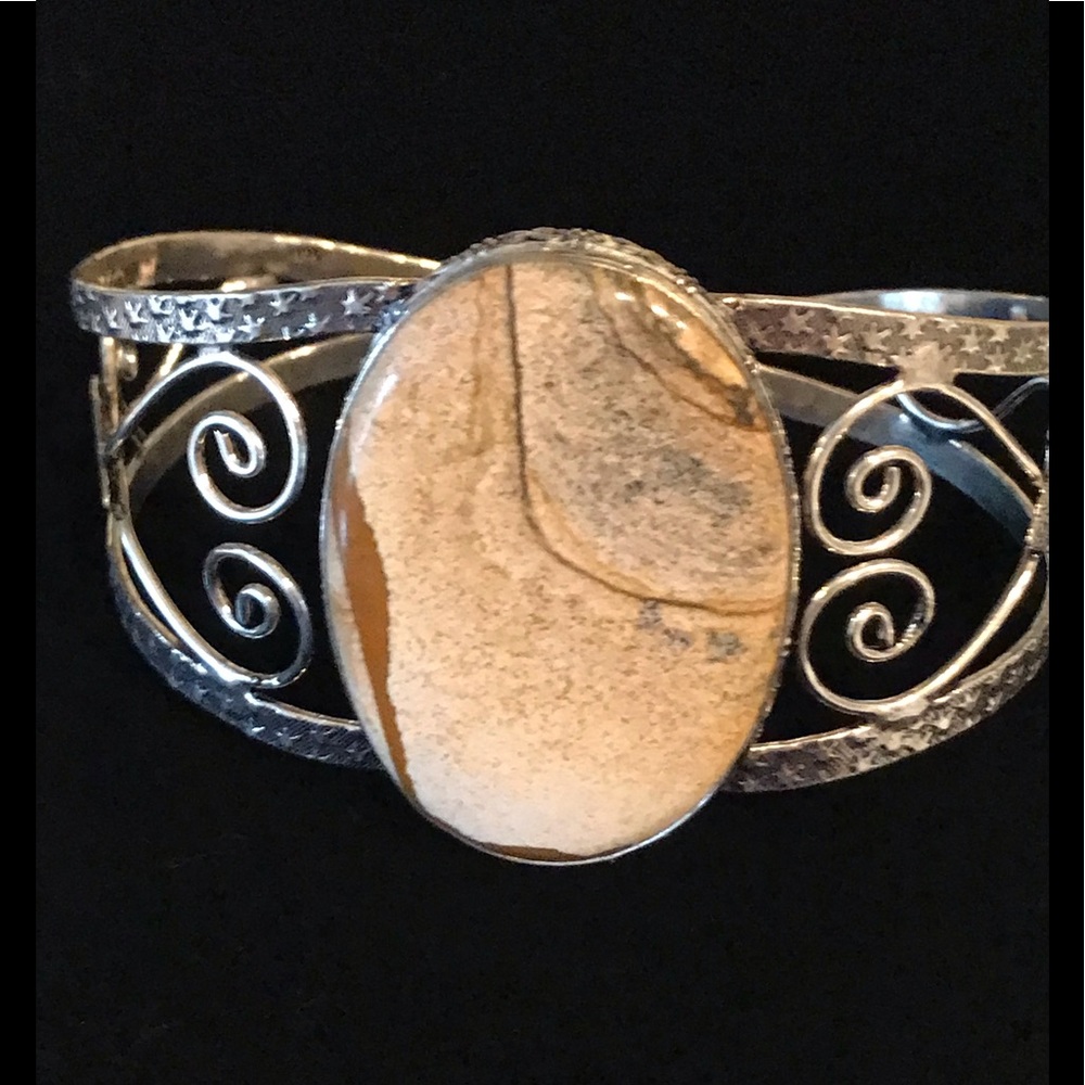 Picture Jasper Cuff 💛